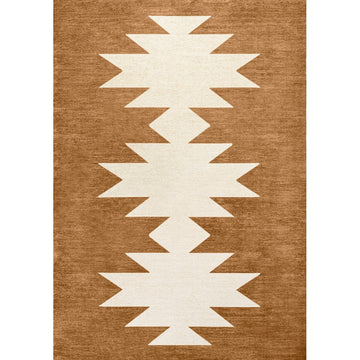 Chayton Minimalist Geometric Machine-washable Area Rug